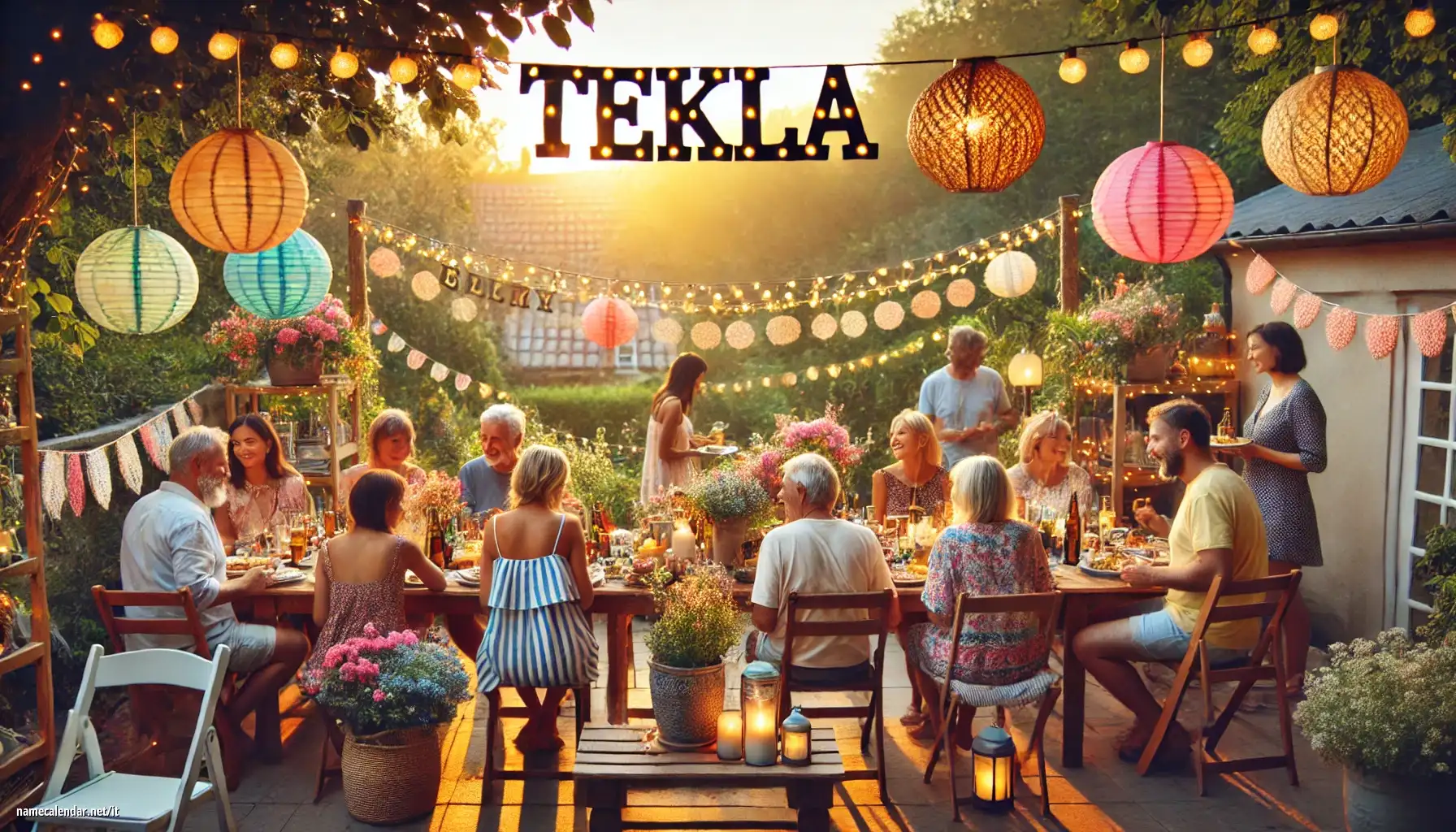 Celebrazione dell'onomastico e del nome - Tekla