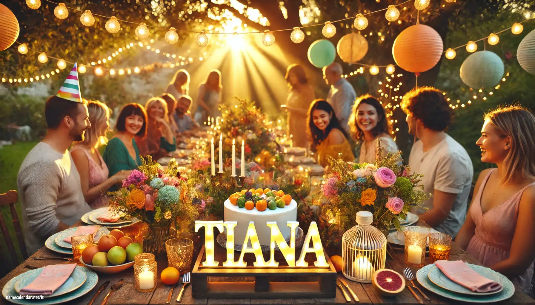 Celebrazione dell'onomastico e del nome - Tiana
