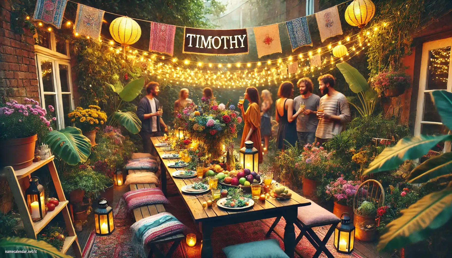 Celebrazione dell'onomastico e del nome - Timothy