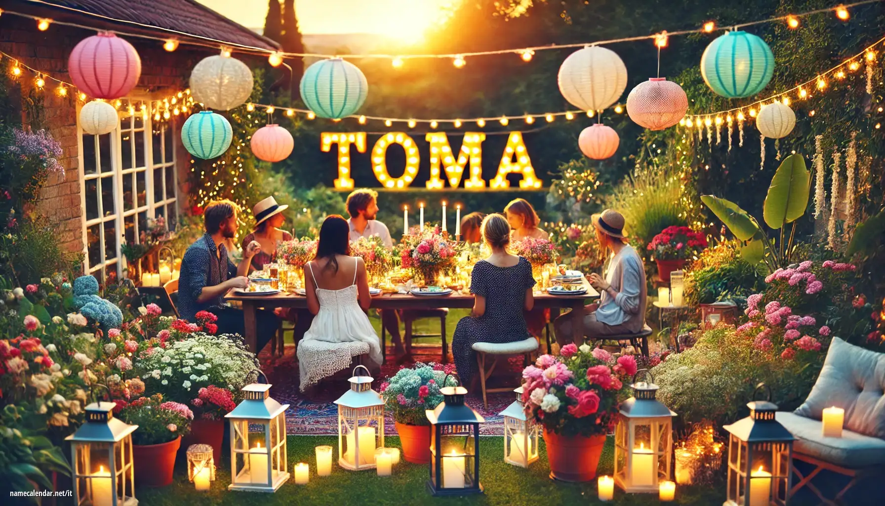 Celebrazione dell'onomastico e del nome - Toma