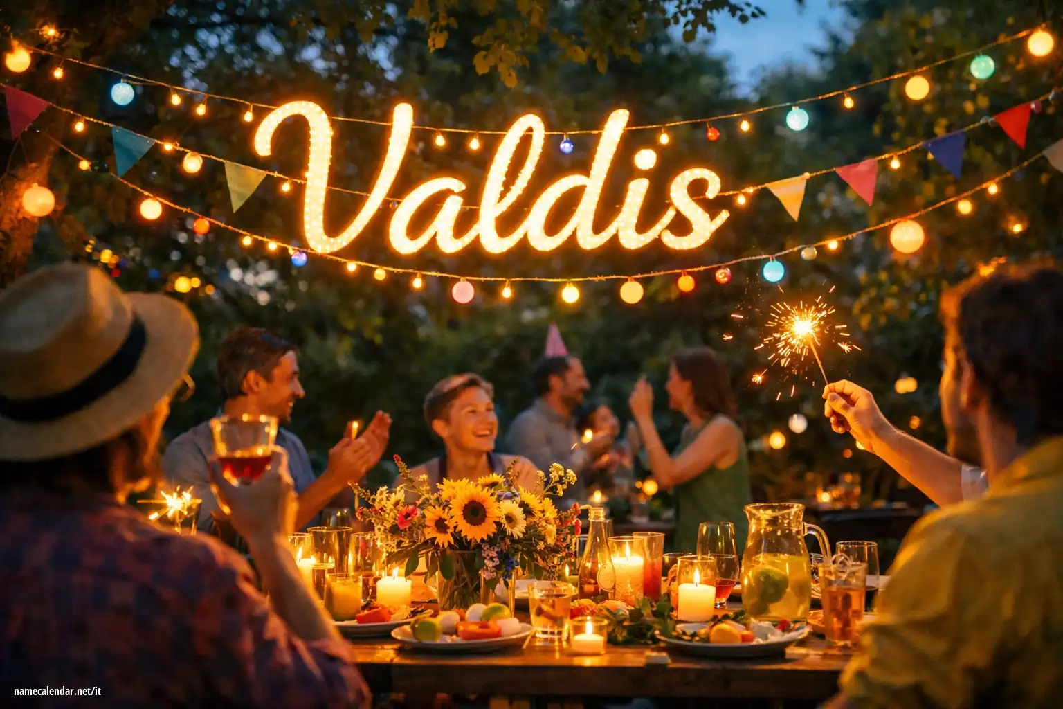 Celebrazione dell'onomastico e del nome - Valdis