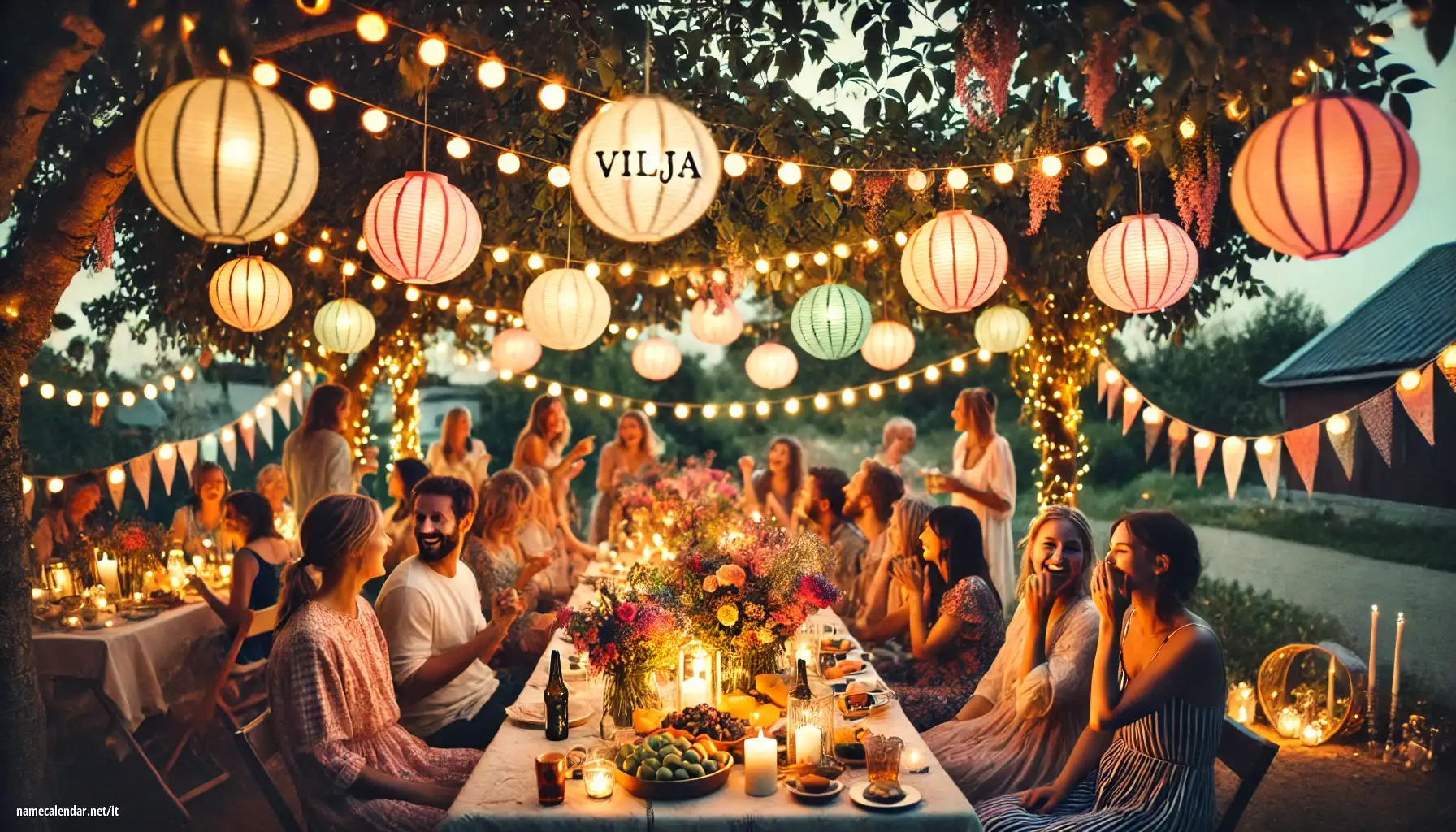 Celebrazione dell'onomastico e del nome - Vilja