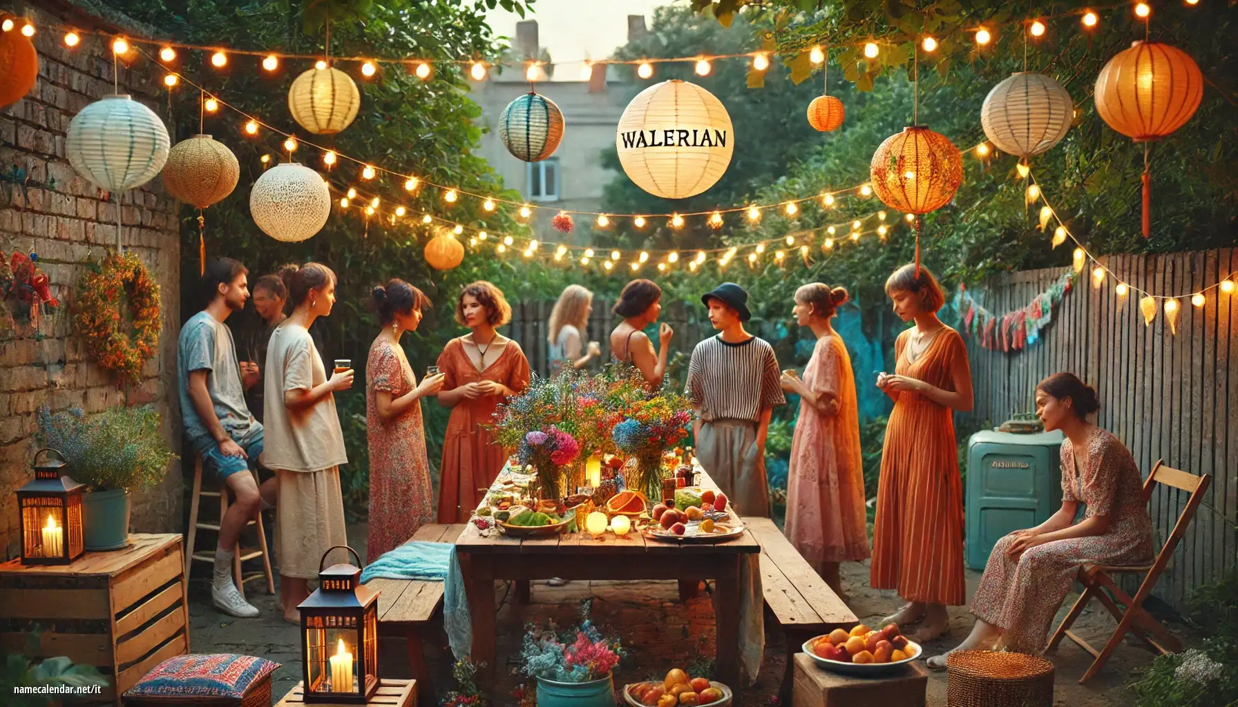 Celebrazione dell'onomastico e del nome - Walerian