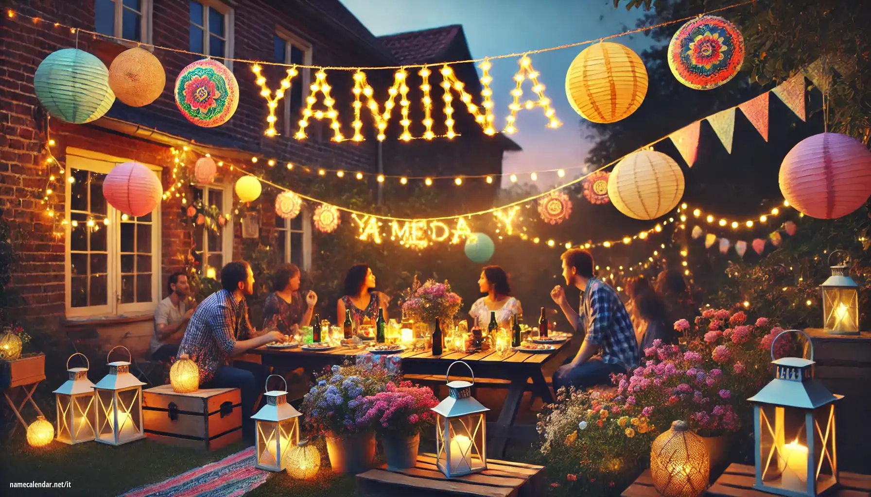 Celebrazione dell'onomastico e del nome - Yamina