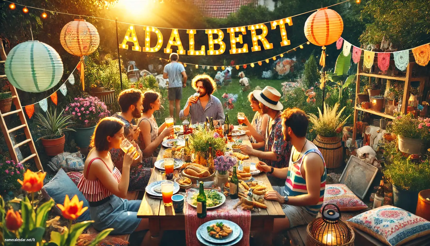 Vardadienio ir vardo šventimas - Adalbert