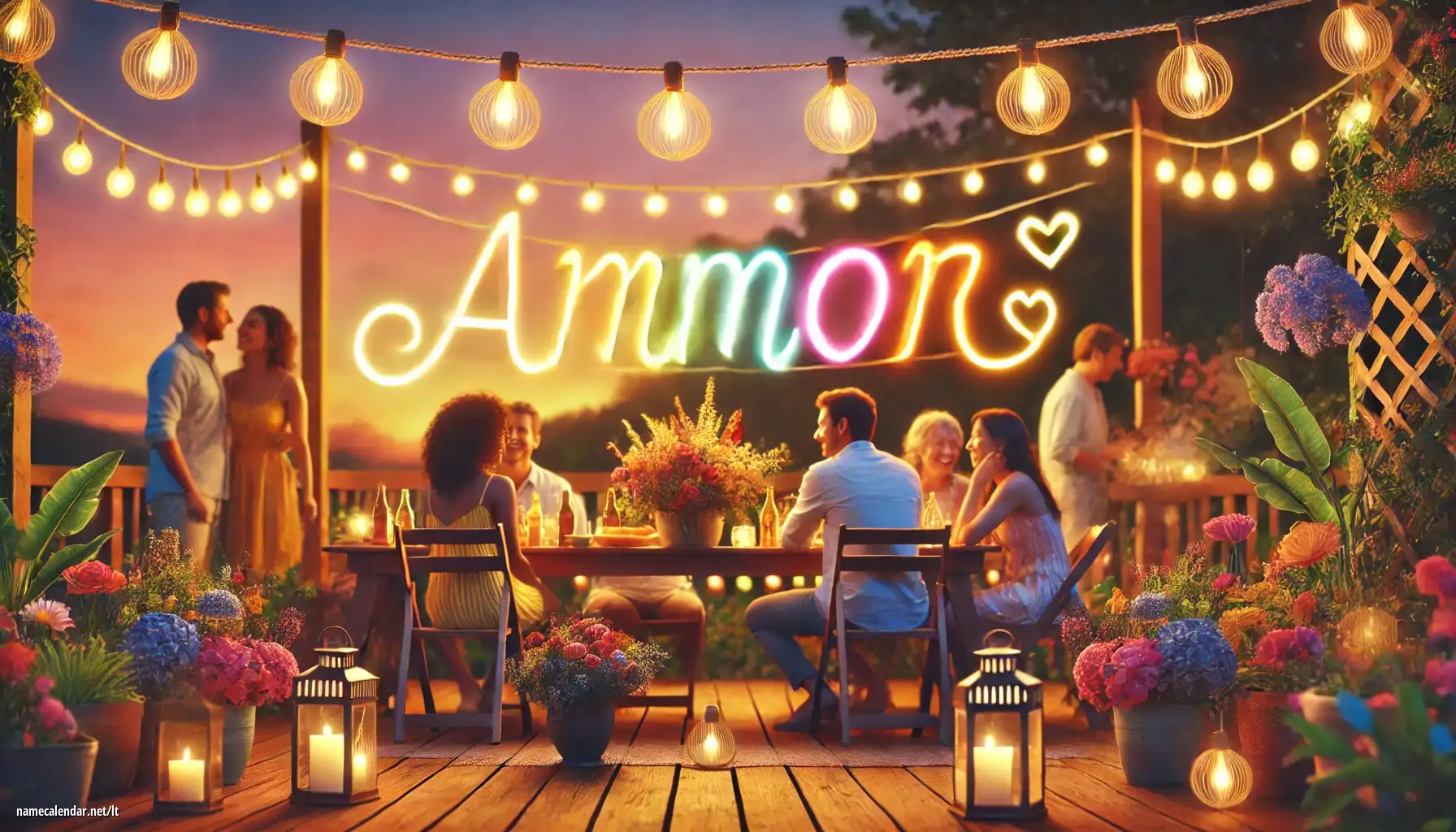 Vardadienio ir vardo šventimas - Ammon