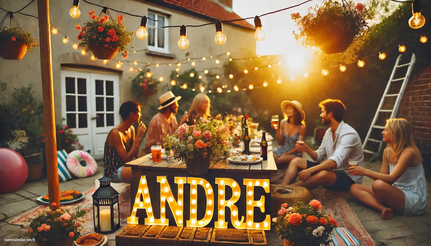 Vardadienio ir vardo šventimas - André