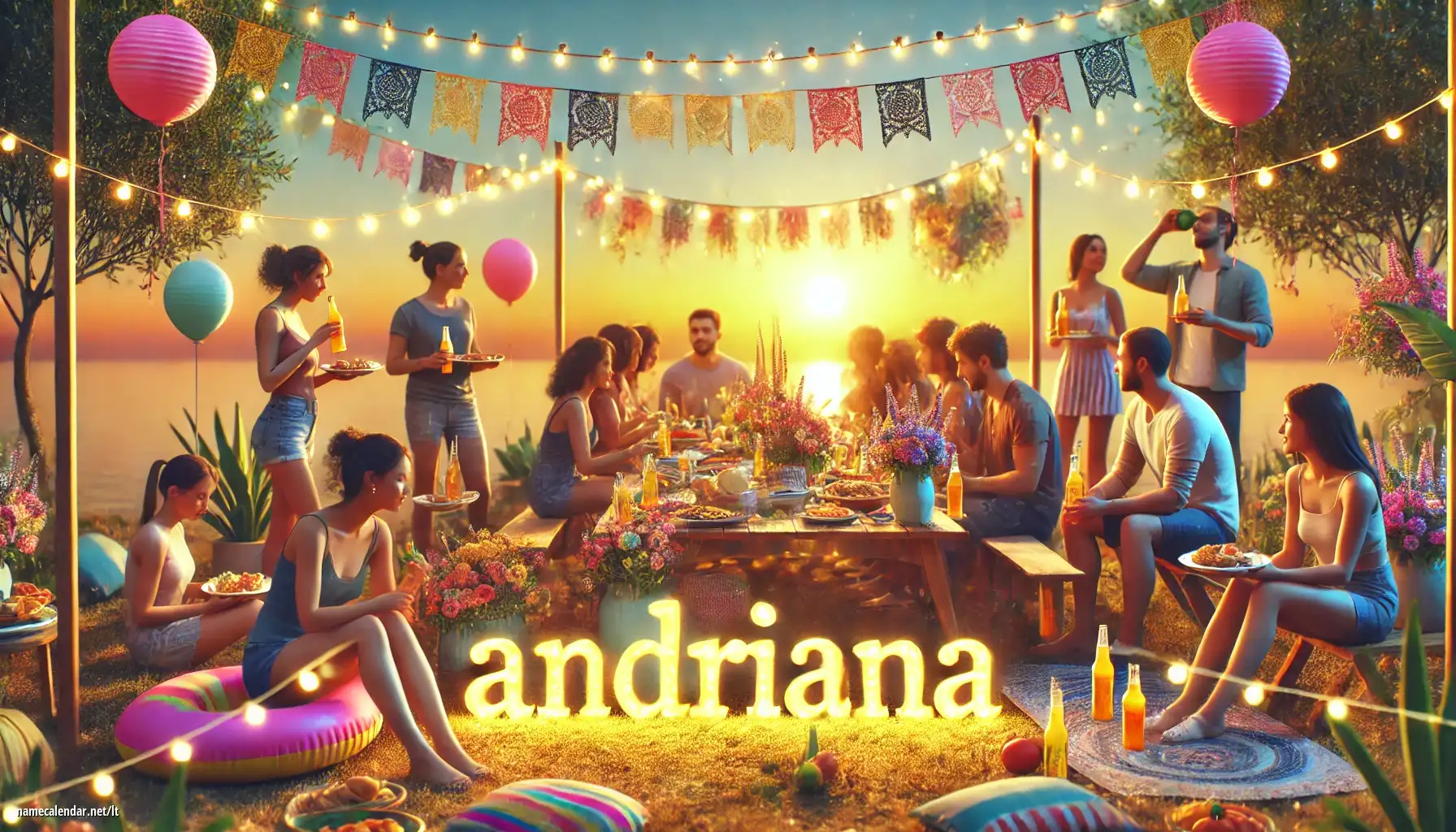 Vardadienio ir vardo šventimas - Andriana