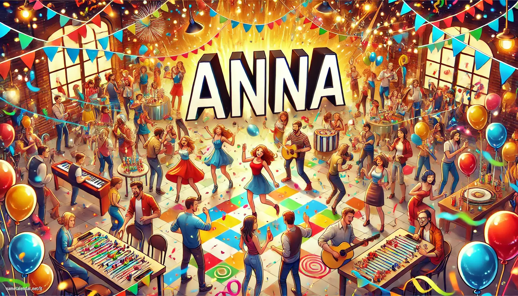 Vardadienio ir vardo šventimas - Anna