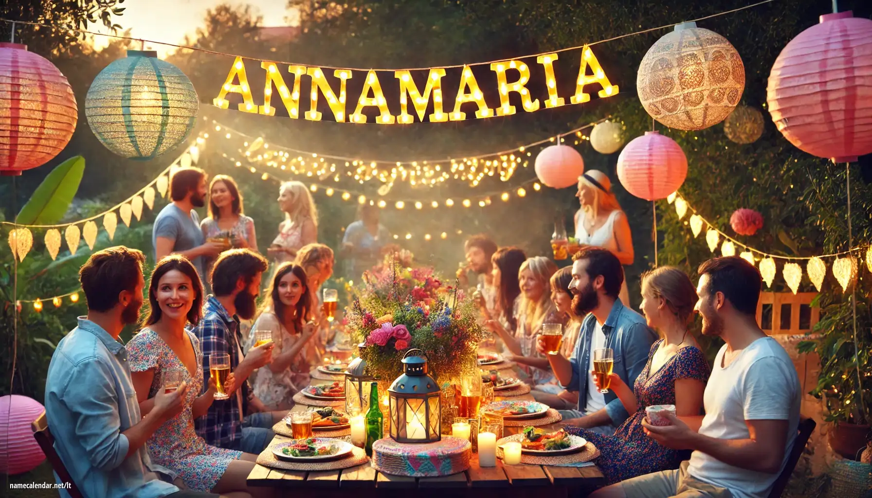 Vardadienio ir vardo šventimas - Annamaria