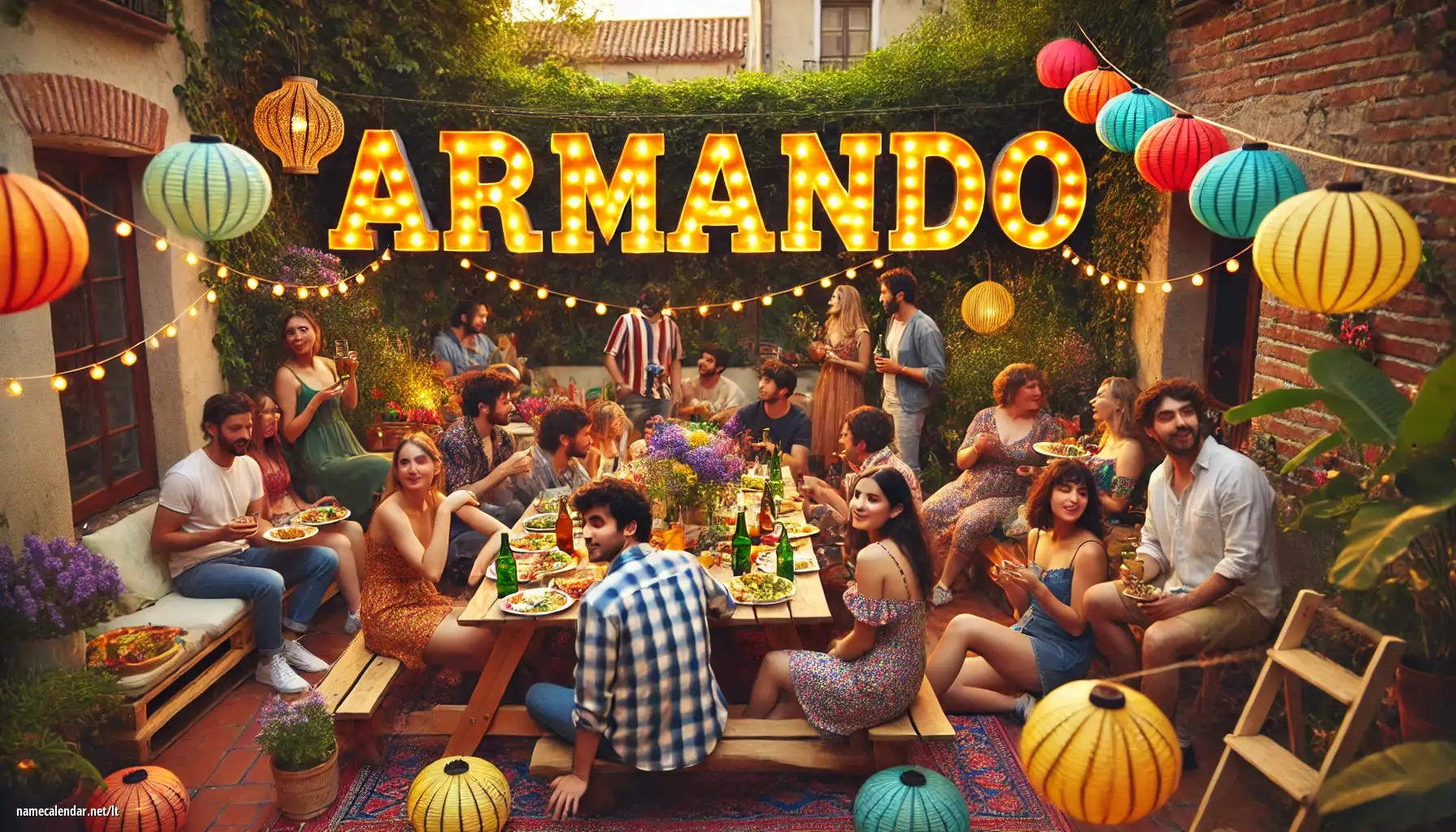 Vardadienio ir vardo šventimas - Armando