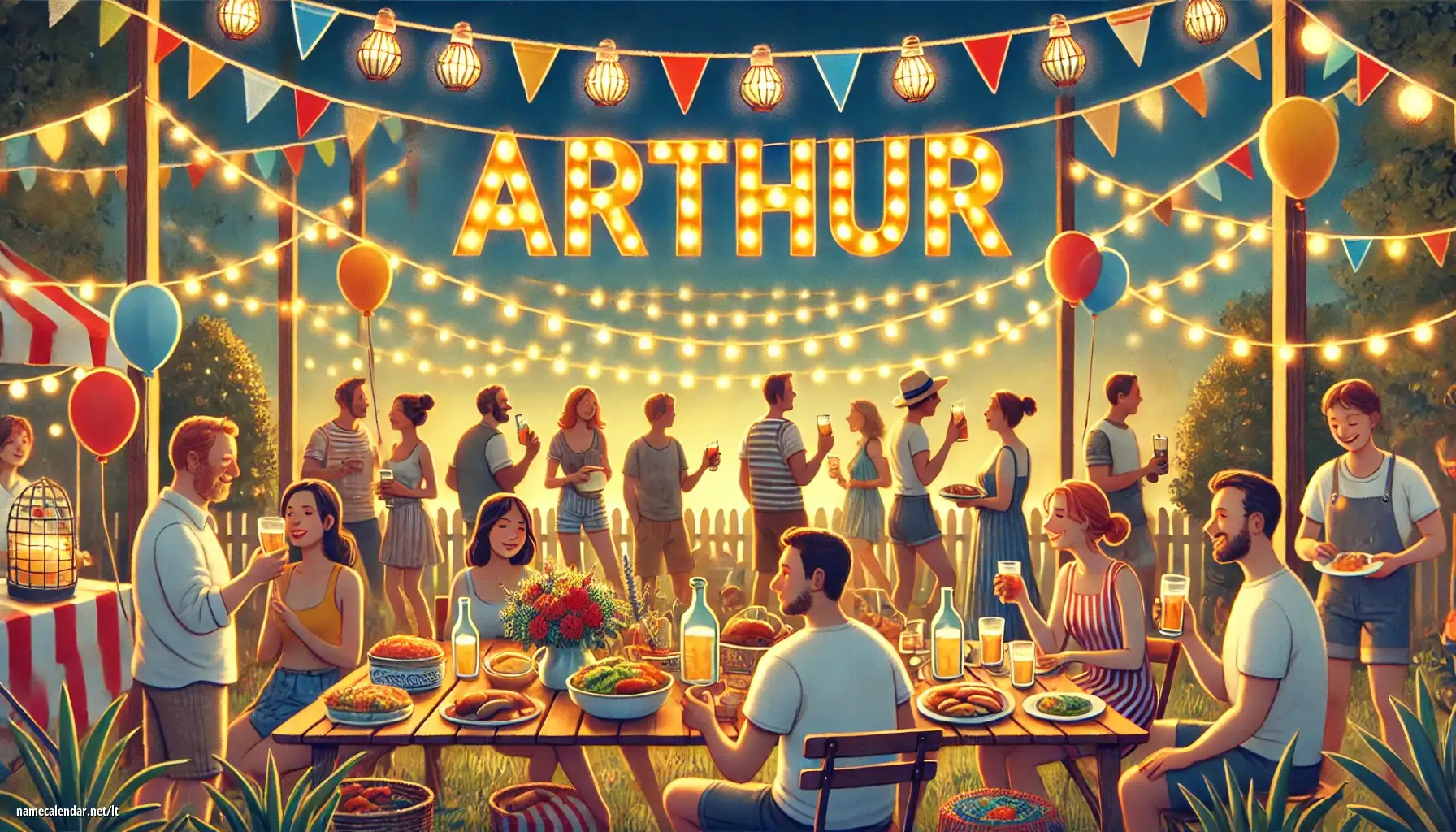 Vardadienio ir vardo šventimas - Arthur