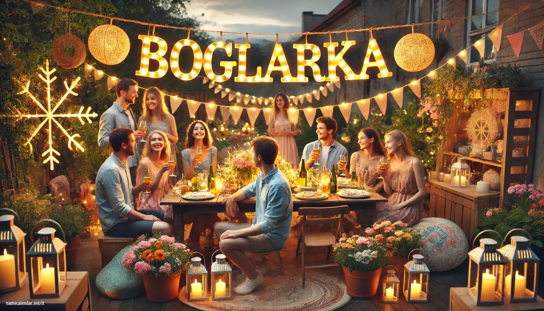 Vardadienio ir vardo šventimas - Boglárka