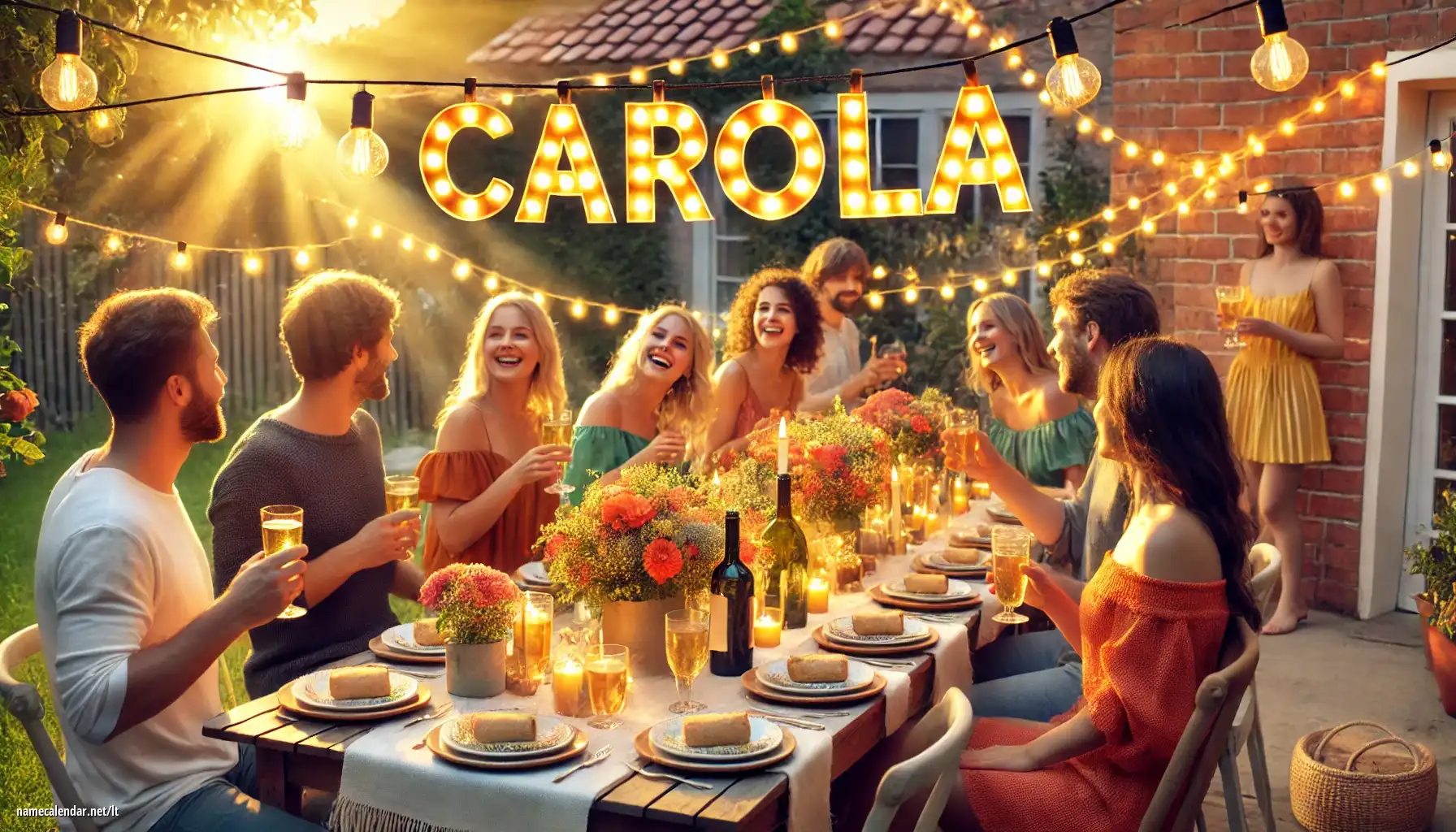 Vardadienio ir vardo šventimas - Carola