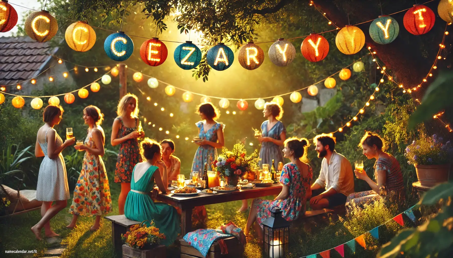 Vardadienio ir vardo šventimas - Cezary