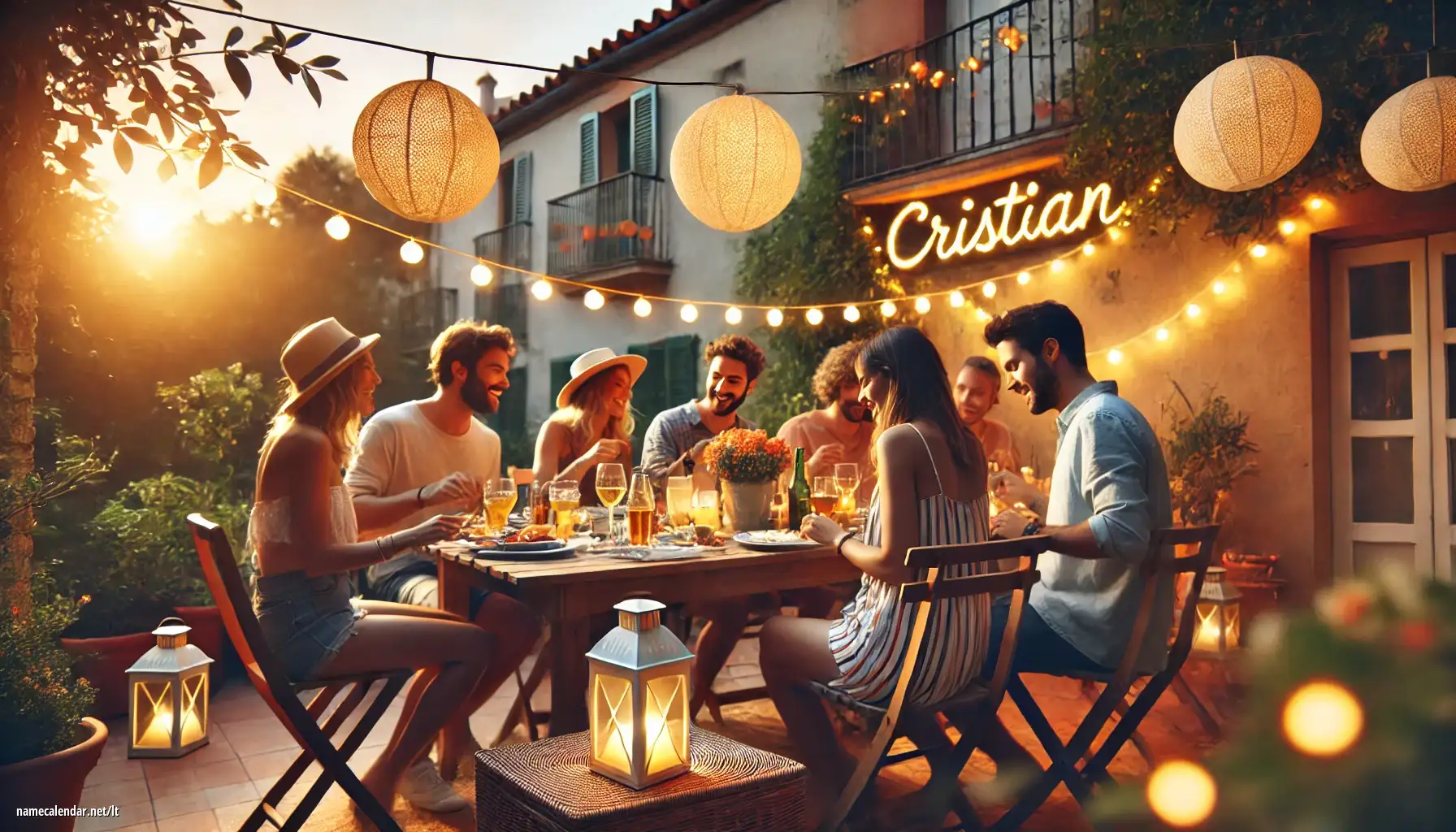 Vardadienio ir vardo šventimas - Cristian