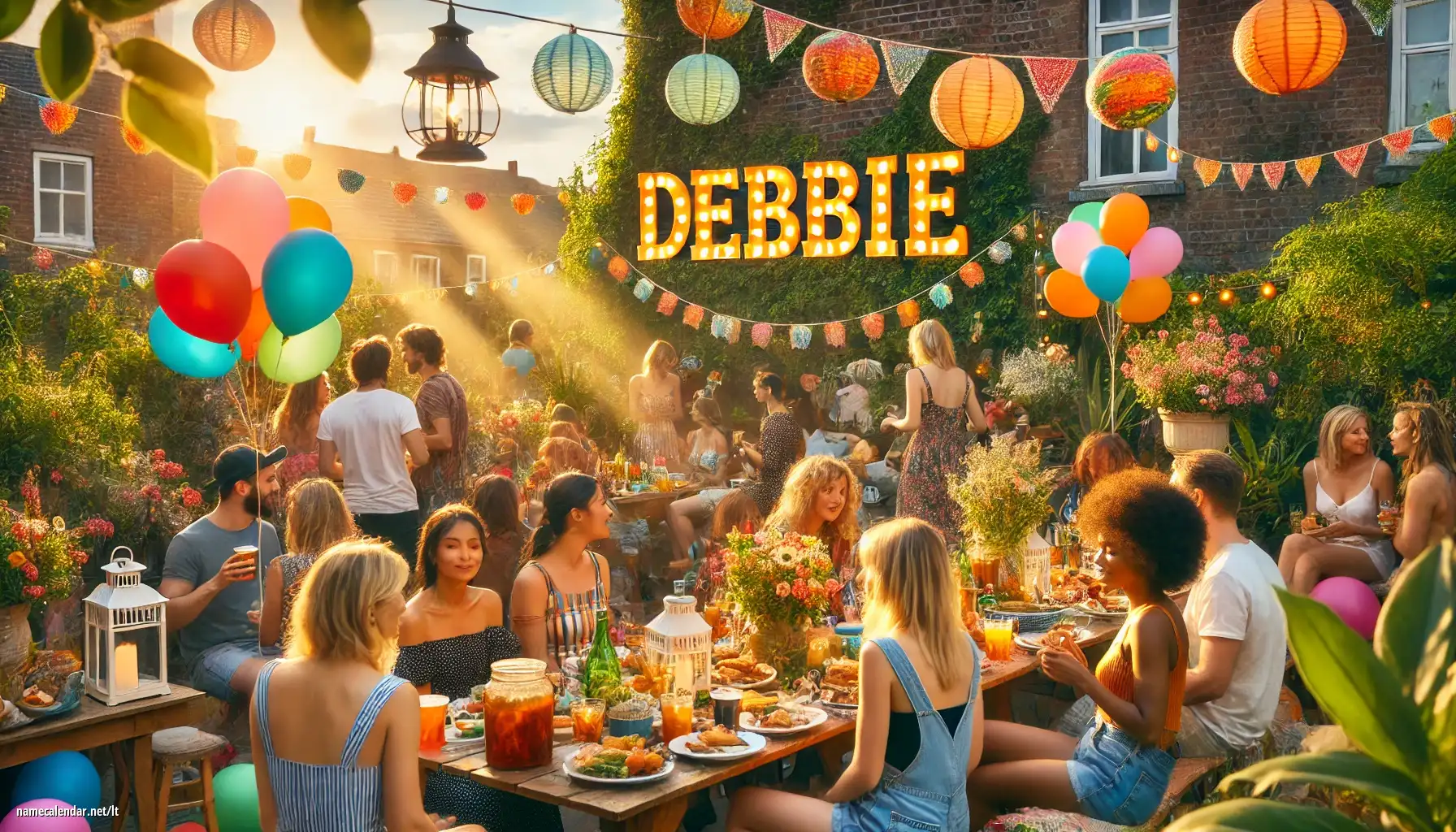 Vardadienio ir vardo šventimas - Debbie