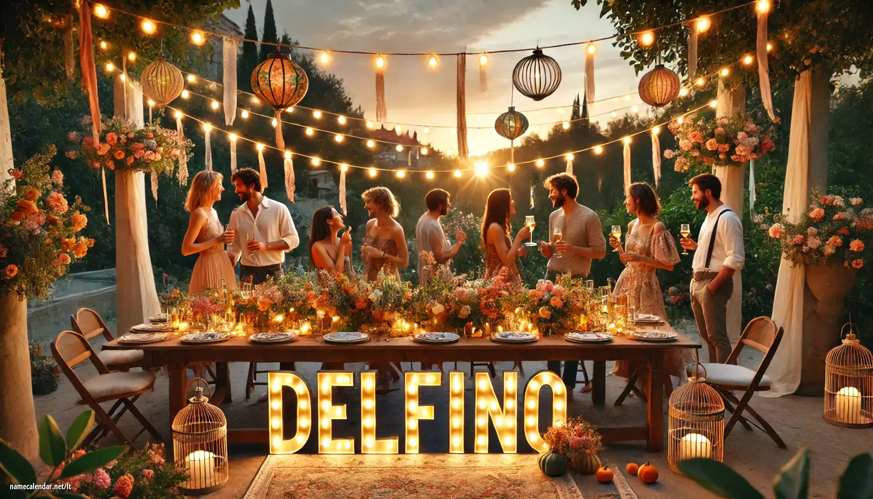 Vardadienio ir vardo šventimas - Delfino