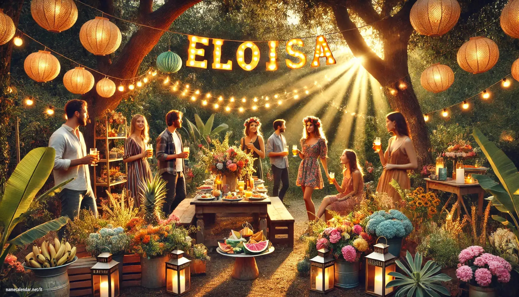 Vardadienio ir vardo šventimas - Eloisa