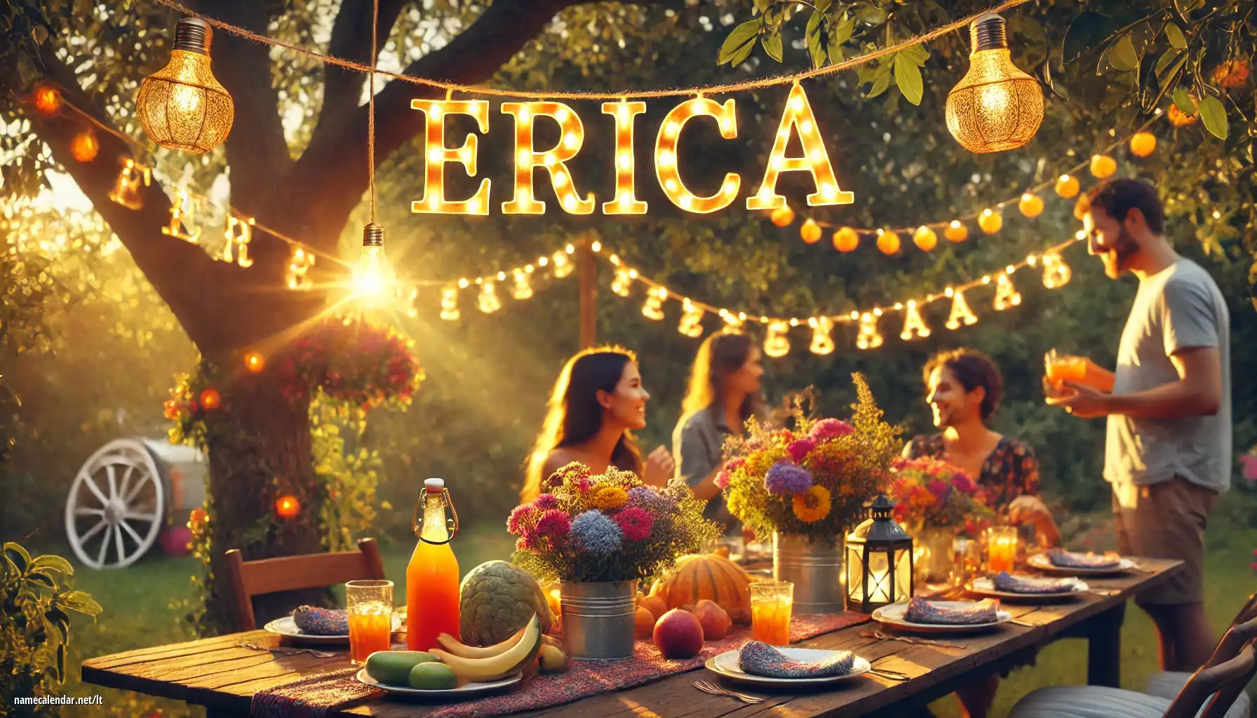 Vardadienio ir vardo šventimas - Erica