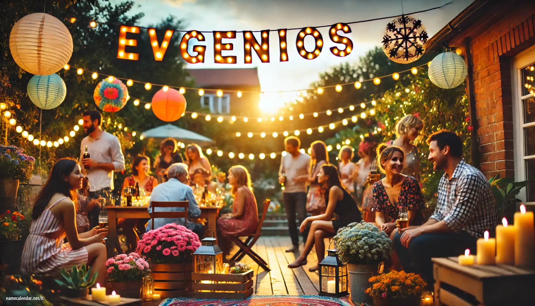 Vardadienio ir vardo šventimas - Evgenios