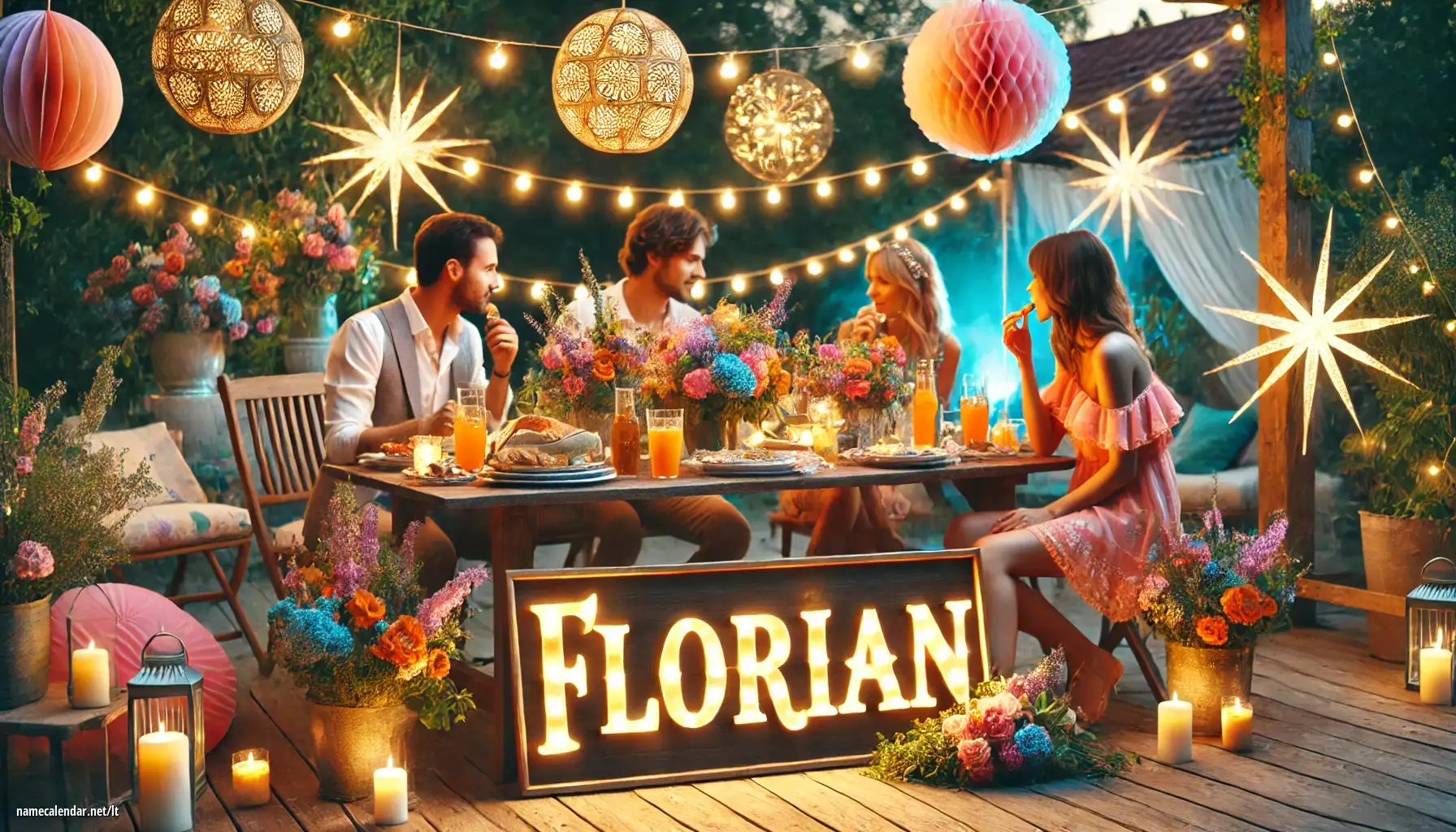 Vardadienio ir vardo šventimas - Florian