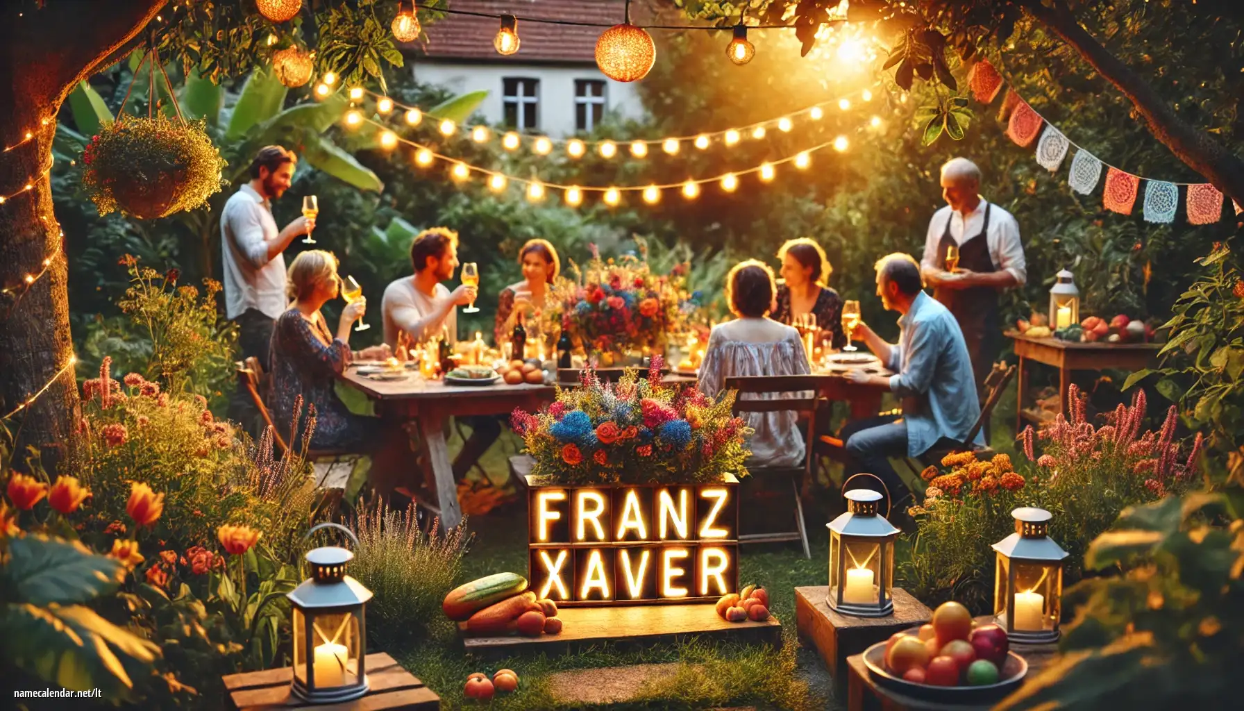 Vardadienio ir vardo šventimas - Franz Xaver