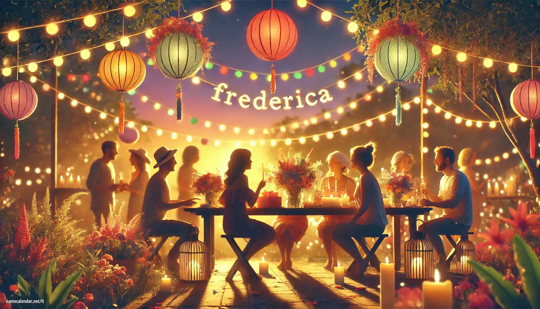 Vardadienio ir vardo šventimas - Frederica