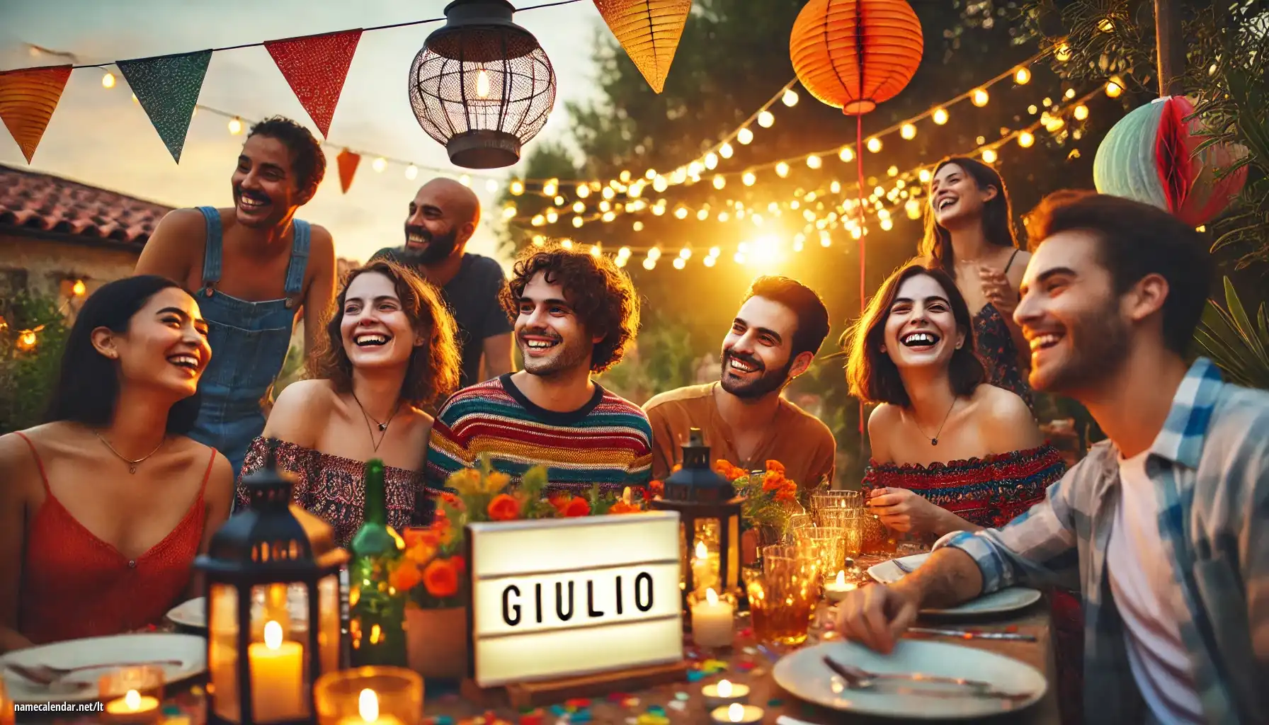 Vardadienio ir vardo šventimas - Giulio