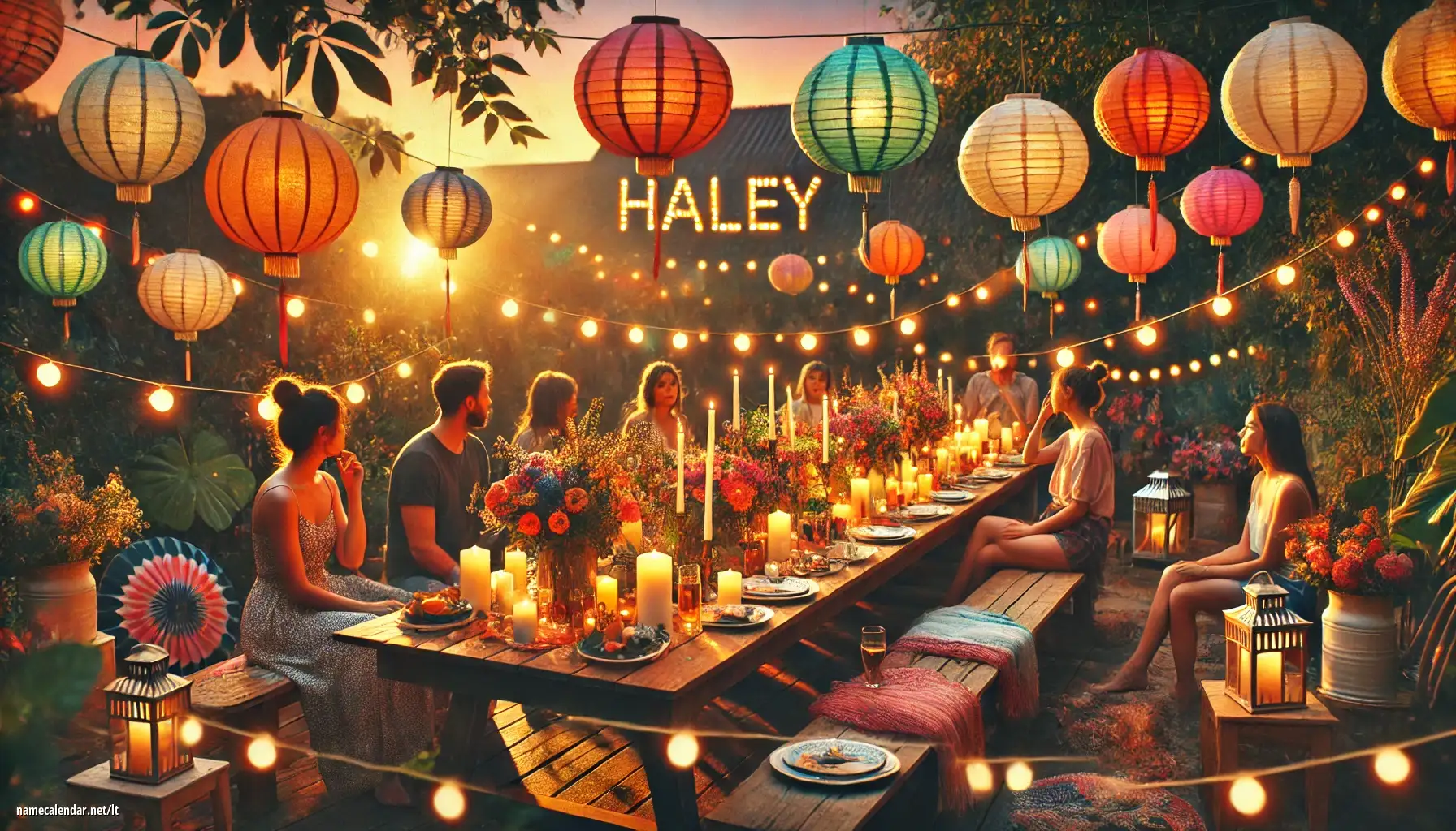 Vardadienio ir vardo šventimas - Haley