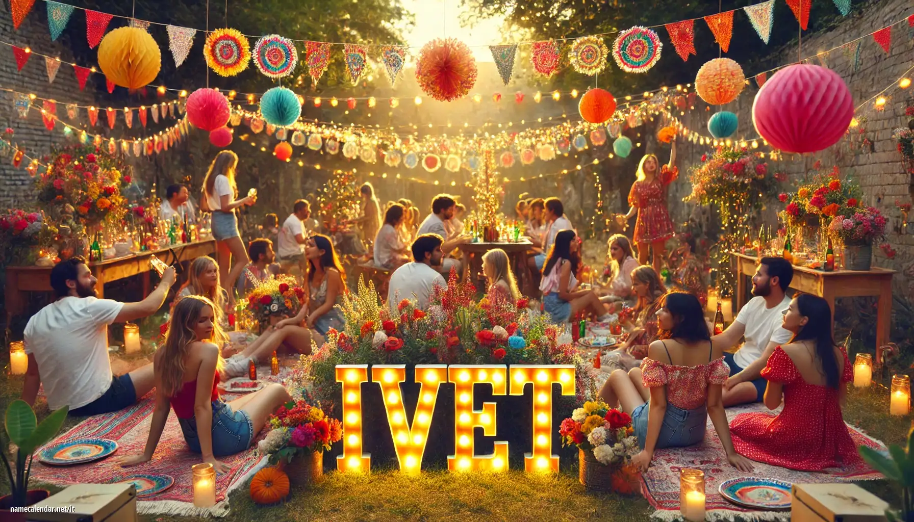 Vardadienio ir vardo šventimas - Ivet