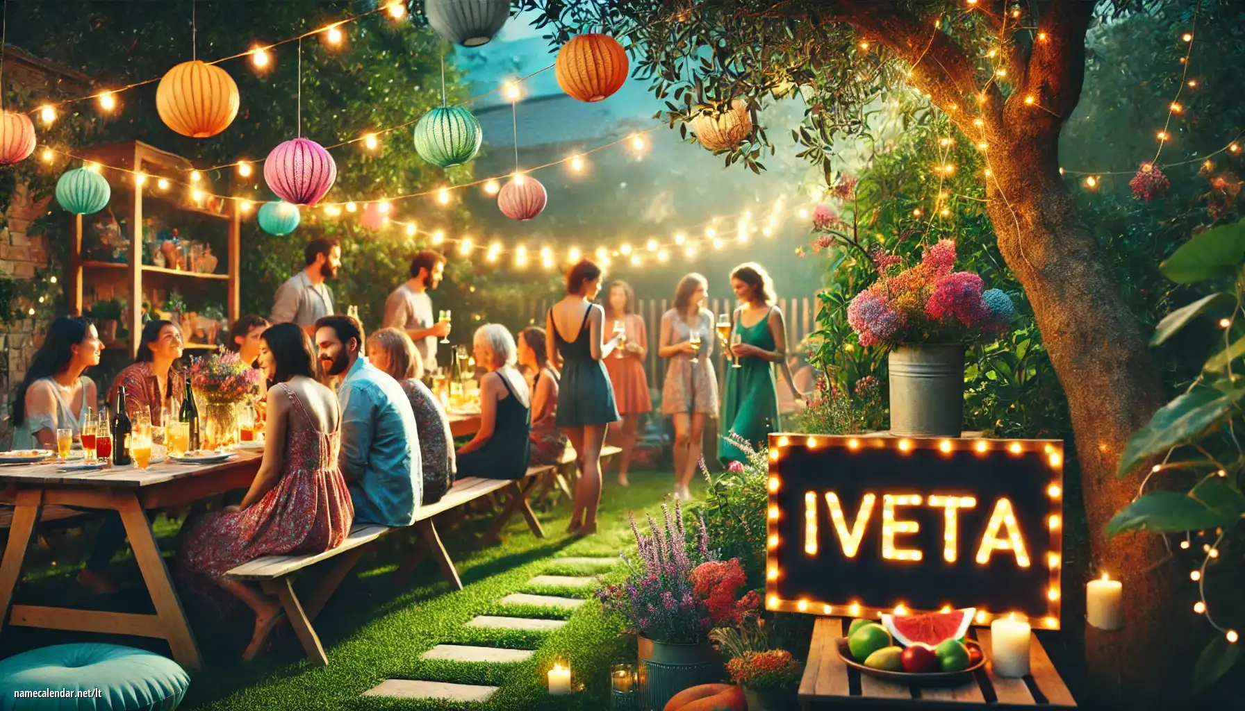 Vardadienio ir vardo šventimas - Iveta