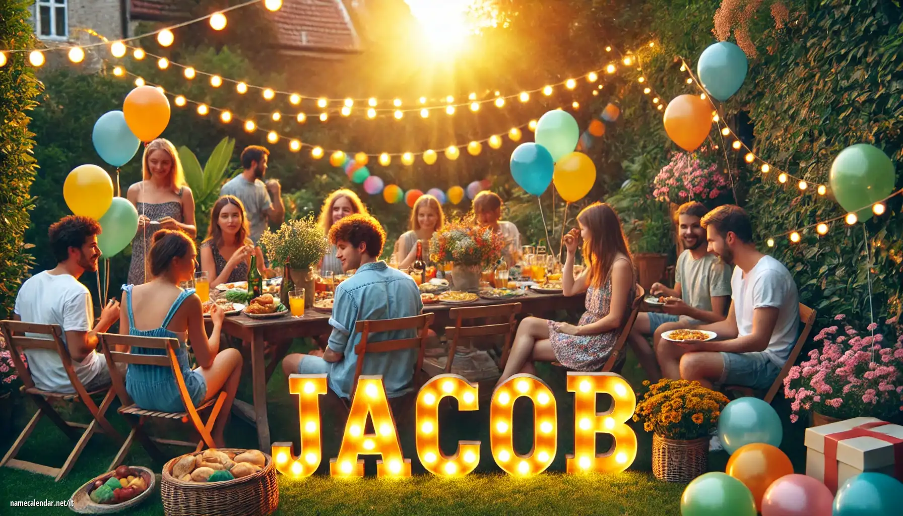 Vardadienio ir vardo šventimas - Jacob