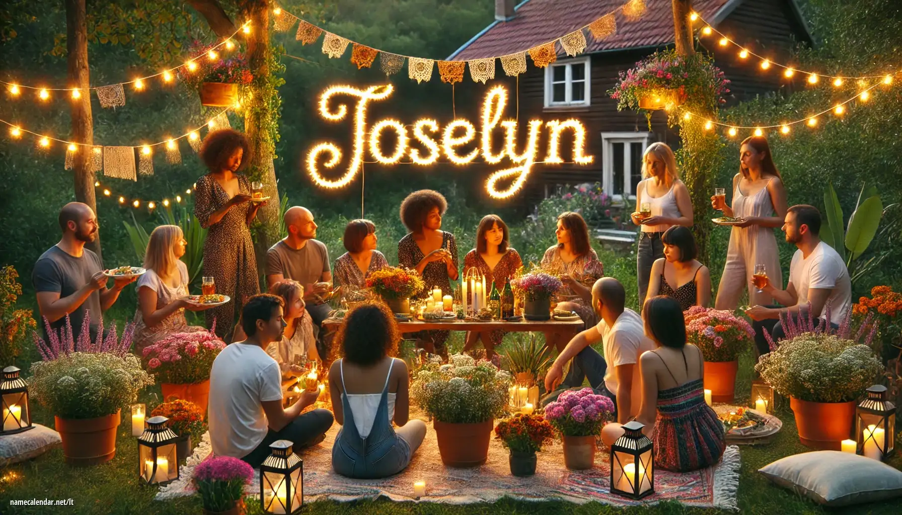 Vardadienio ir vardo šventimas - Joselyn