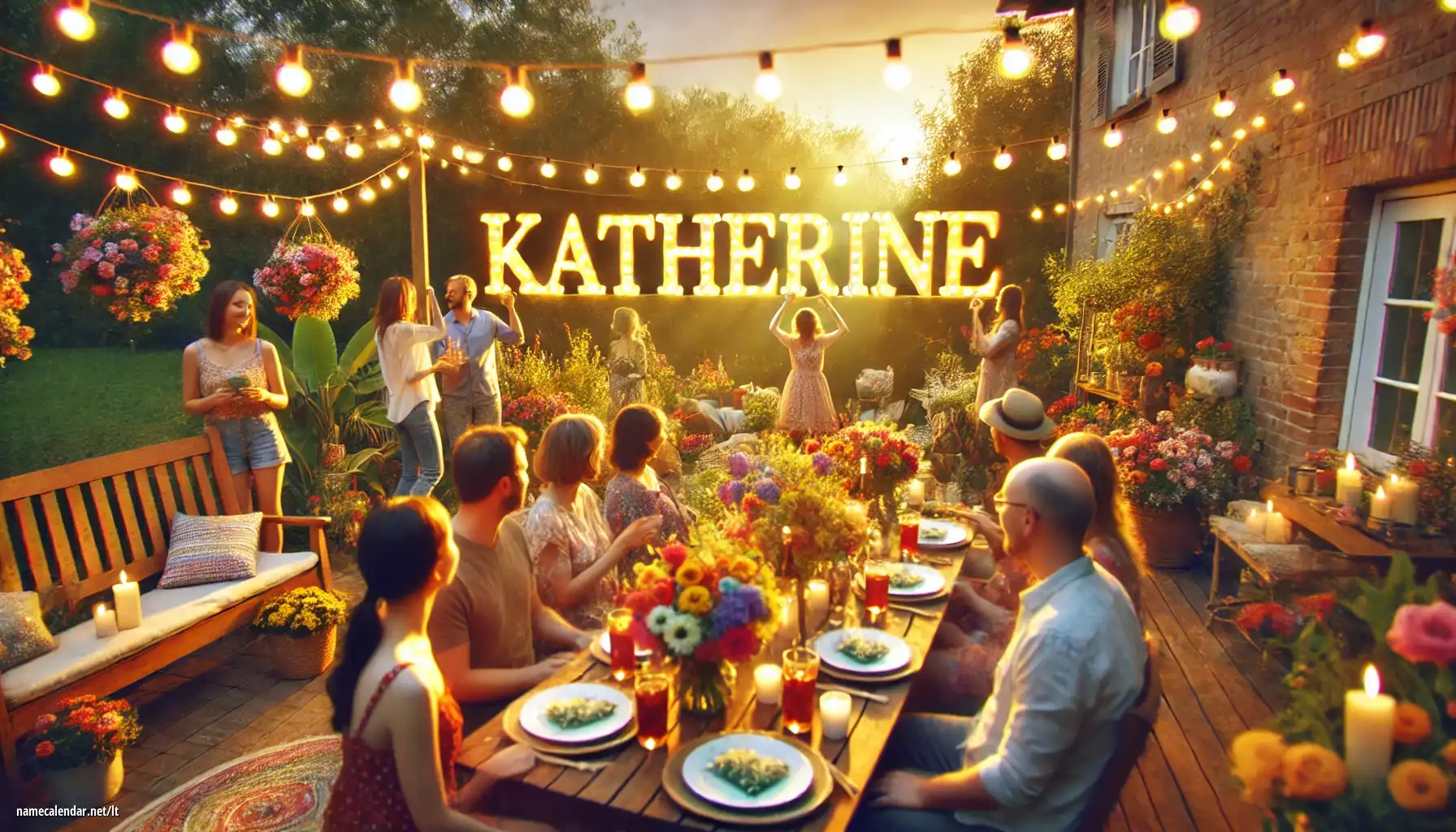 Vardadienio ir vardo šventimas - Katherine