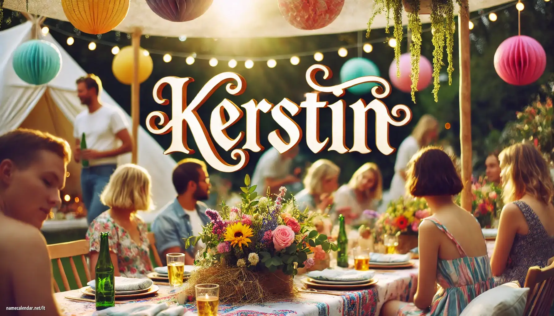 Vardadienio ir vardo šventimas - Kerstin