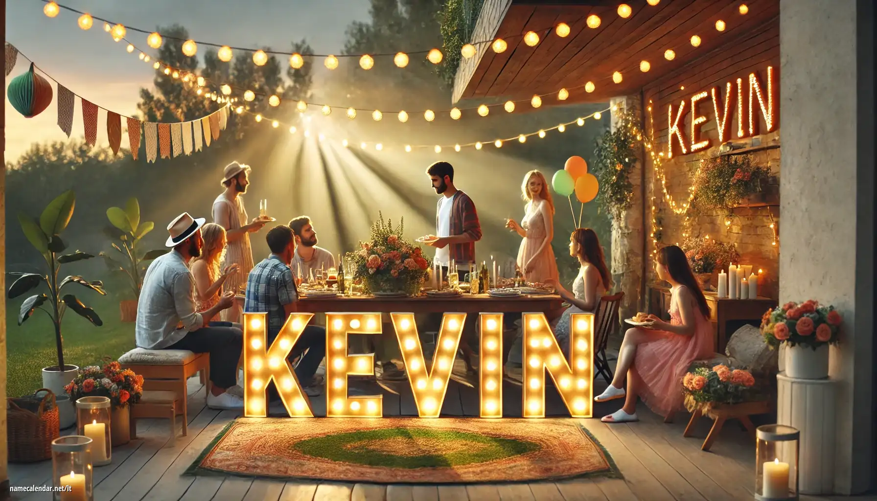 Vardadienio ir vardo šventimas - Kevin