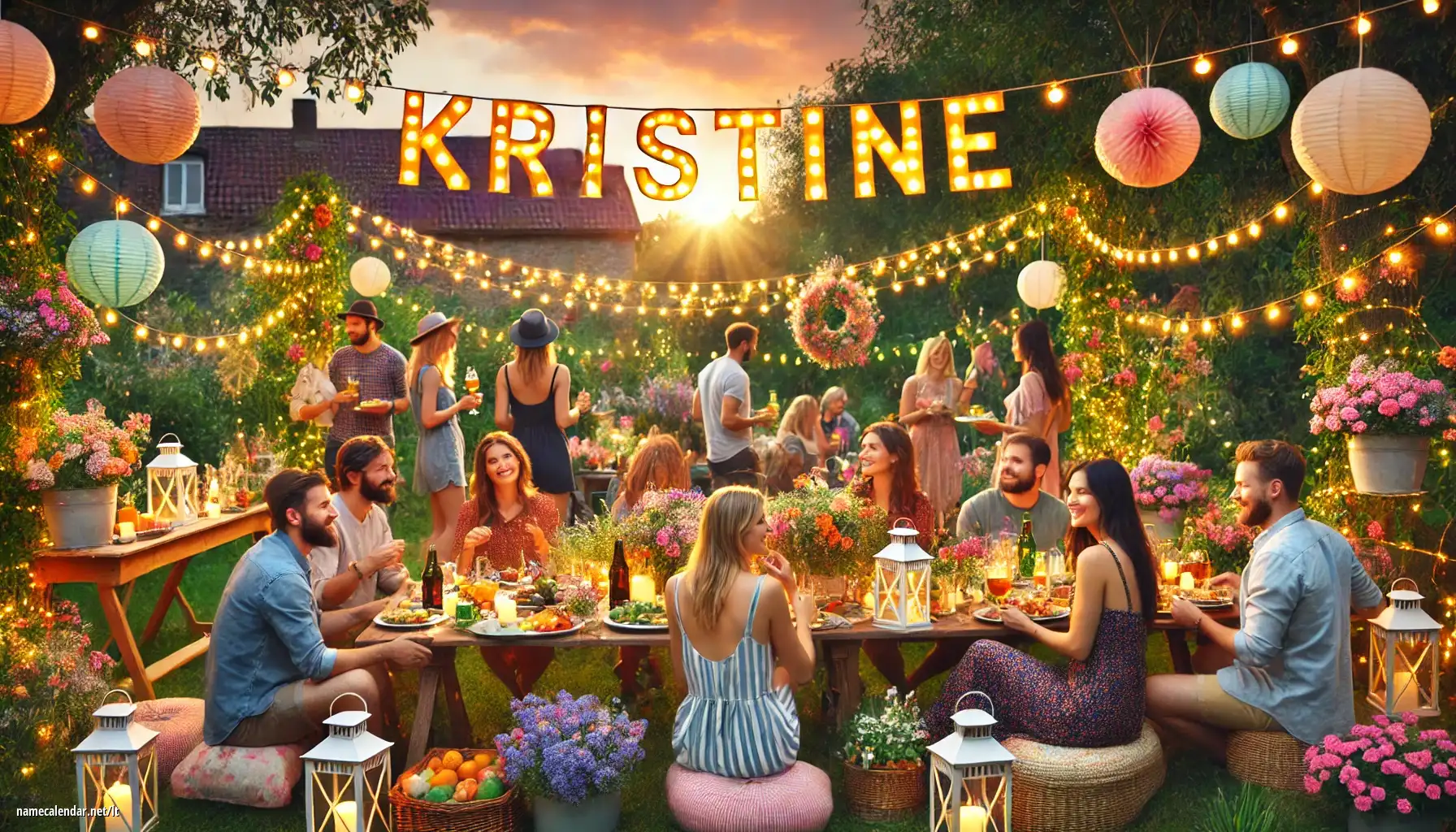 Vardadienio ir vardo šventimas - Kristine