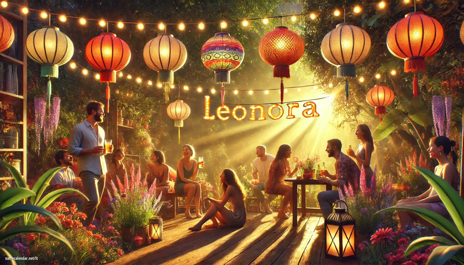 Vardadienio ir vardo šventimas - Leonóra