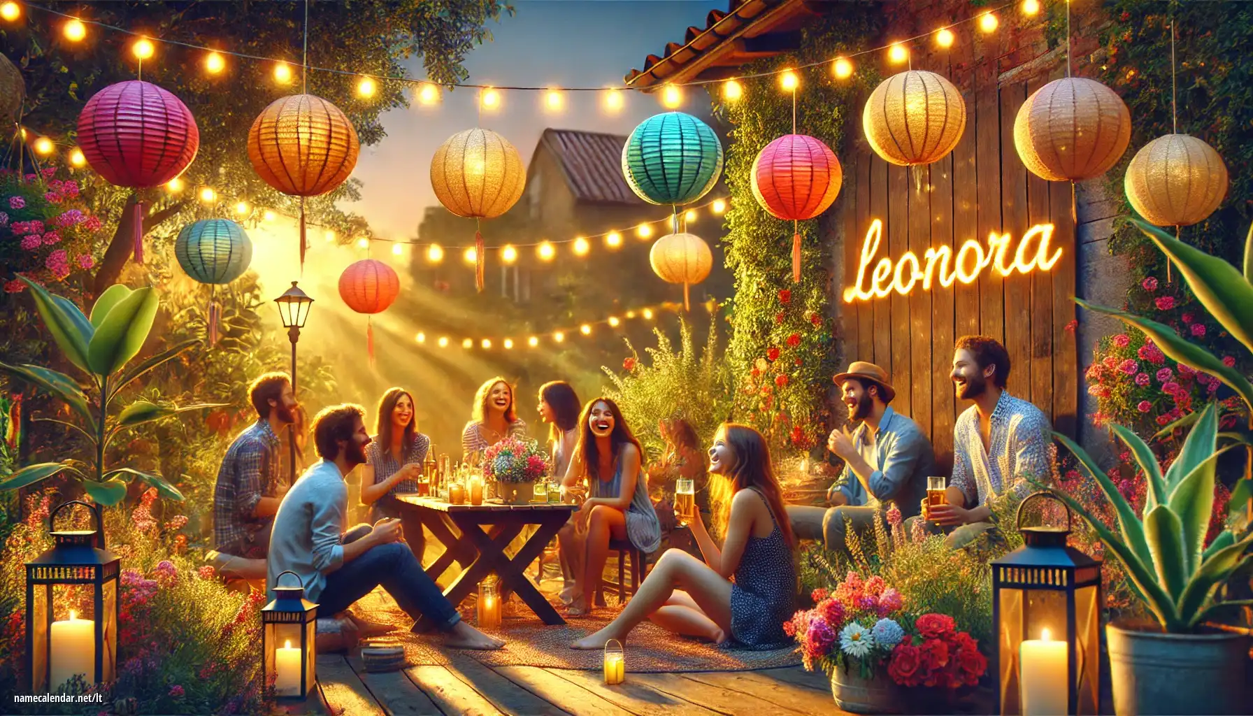 Vardadienio ir vardo šventimas - Leonora