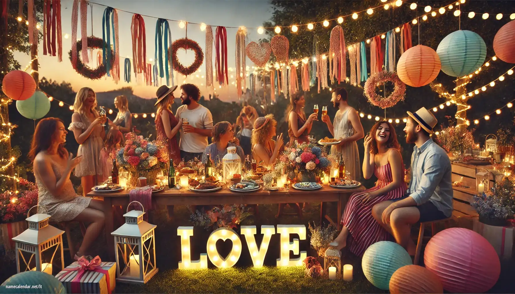 Vardadienio ir vardo šventimas - Love