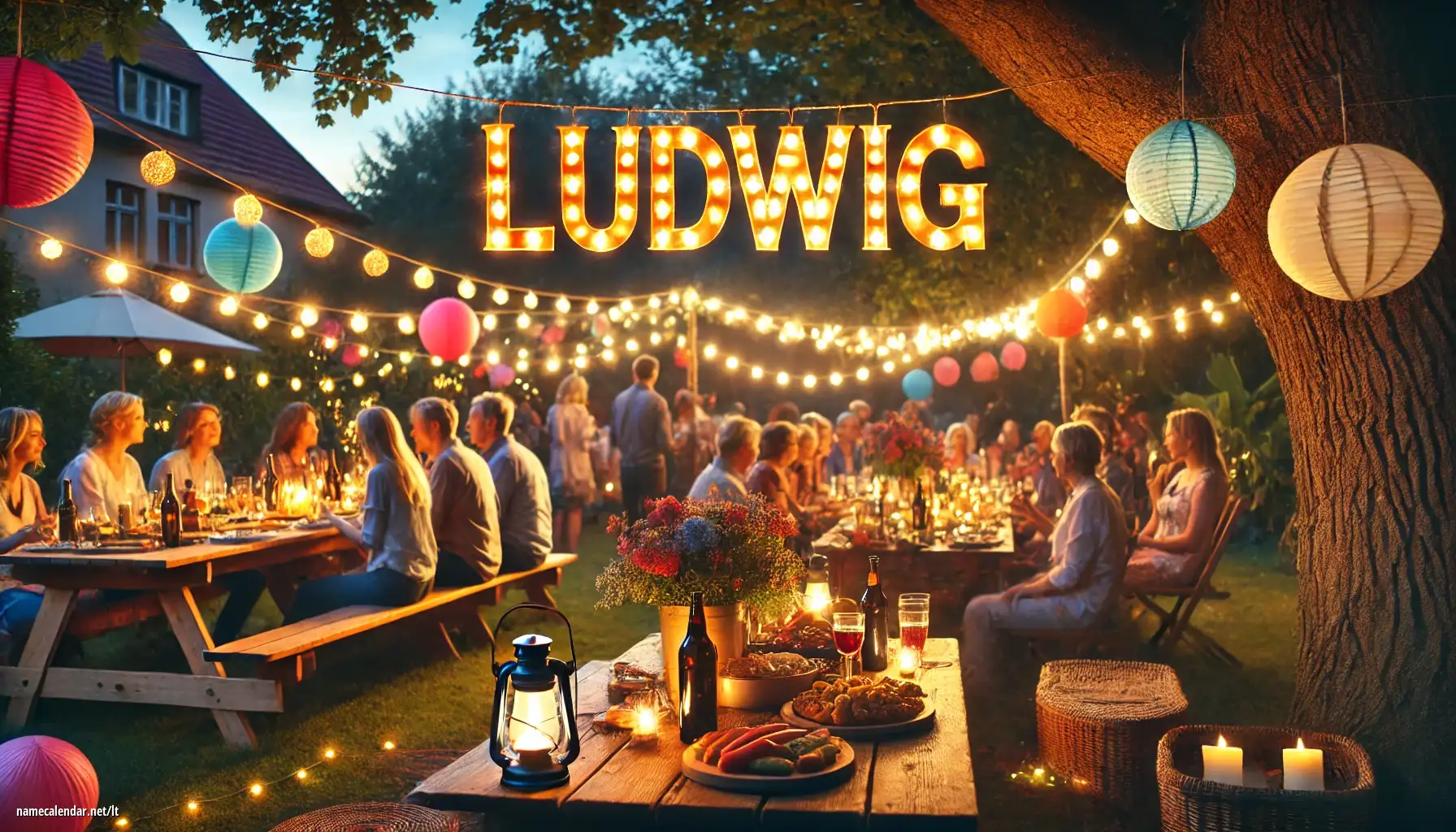 Vardadienio ir vardo šventimas - Ludwig