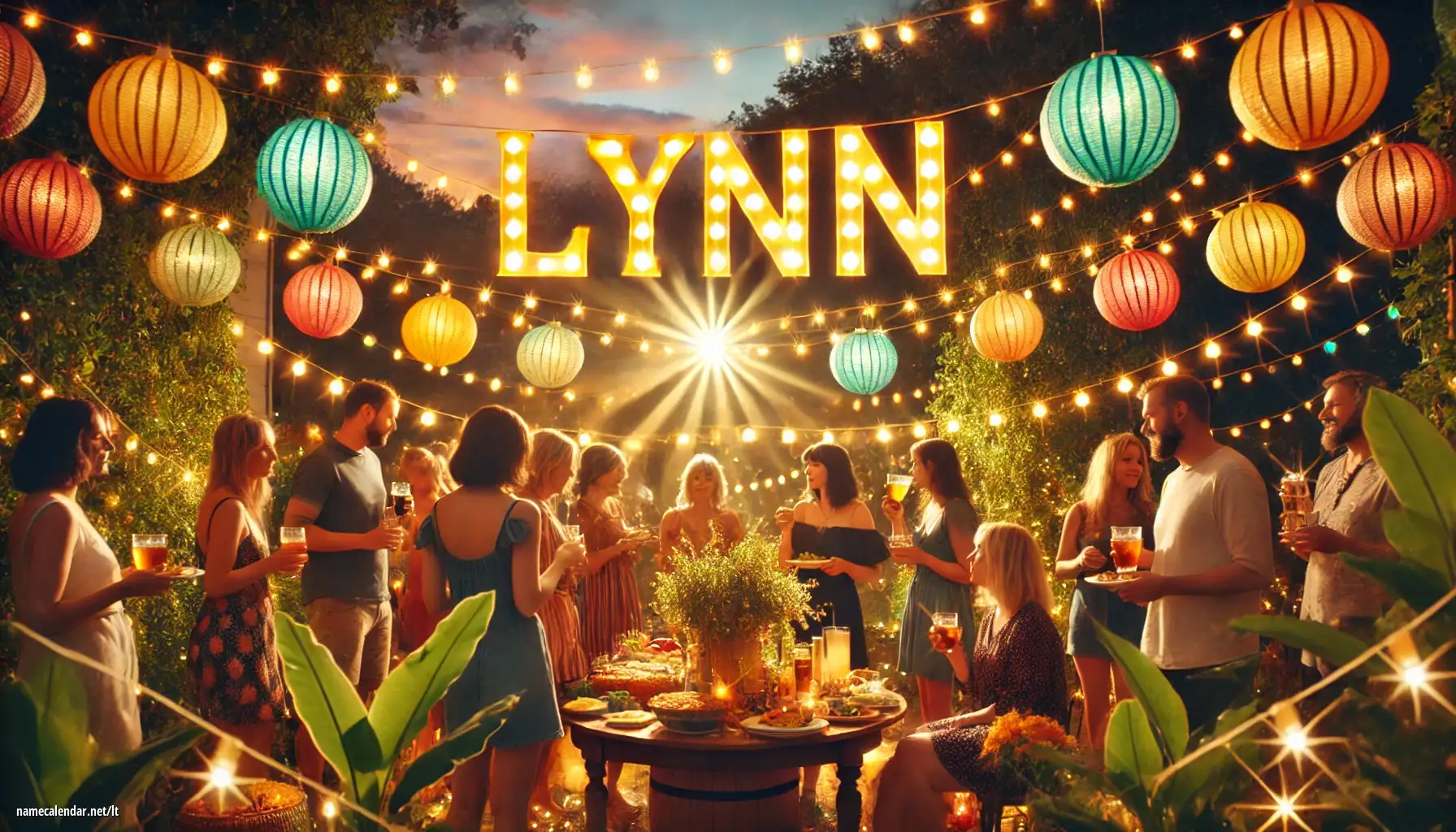 Vardadienio ir vardo šventimas - Lynn