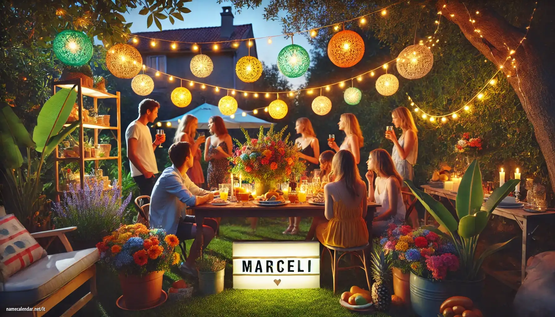 Vardadienio ir vardo šventimas - Marceli