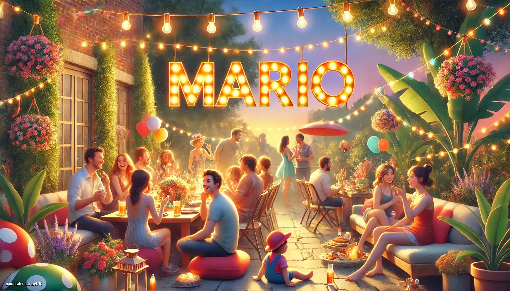 Vardadienio ir vardo šventimas - Mario