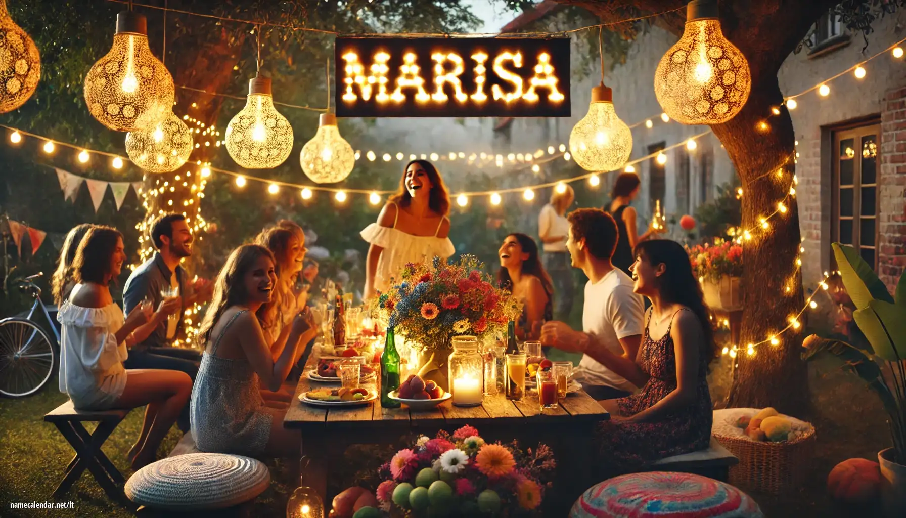 Vardadienio ir vardo šventimas - Marisa