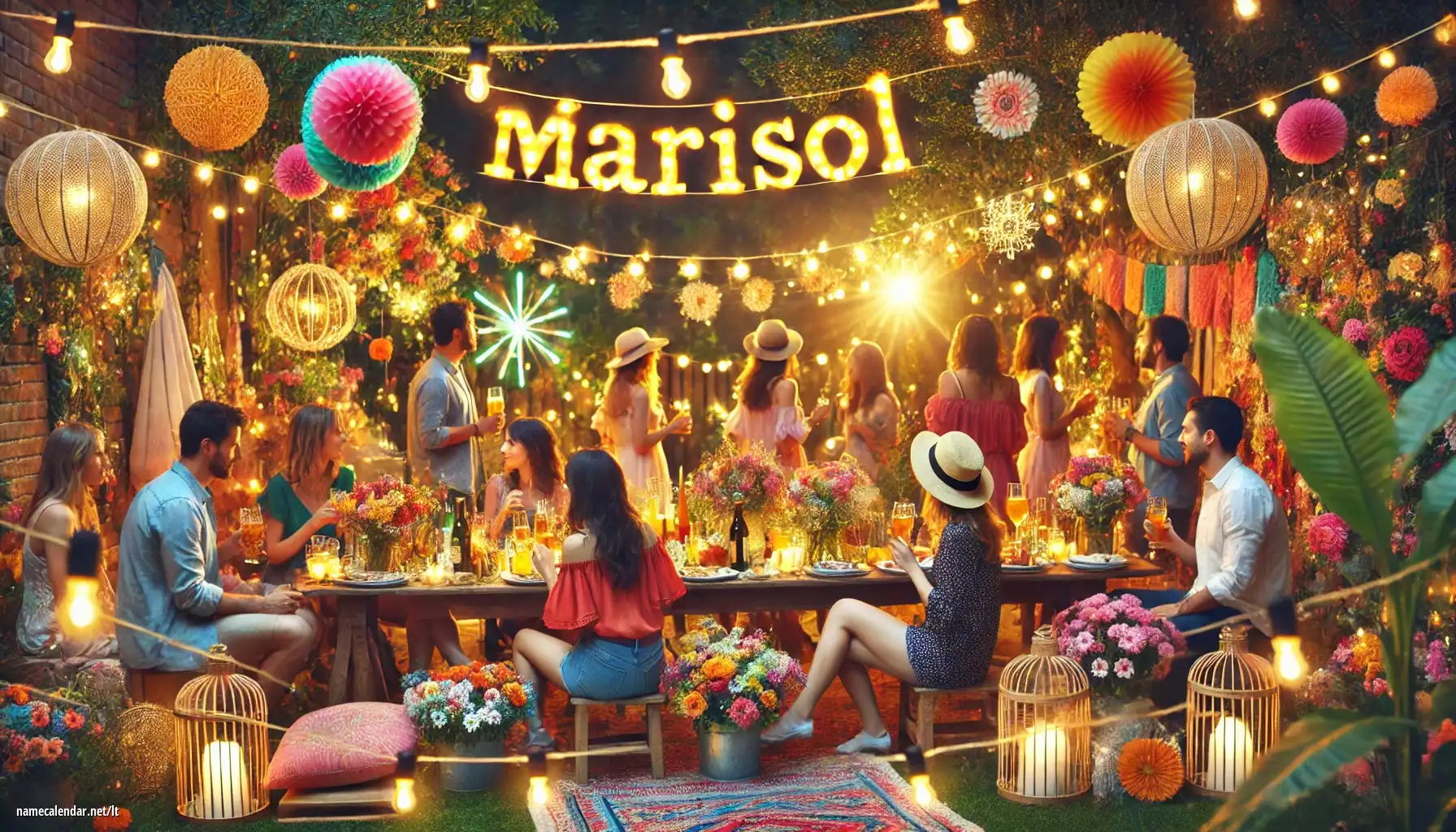 Vardadienio ir vardo šventimas - Marisol