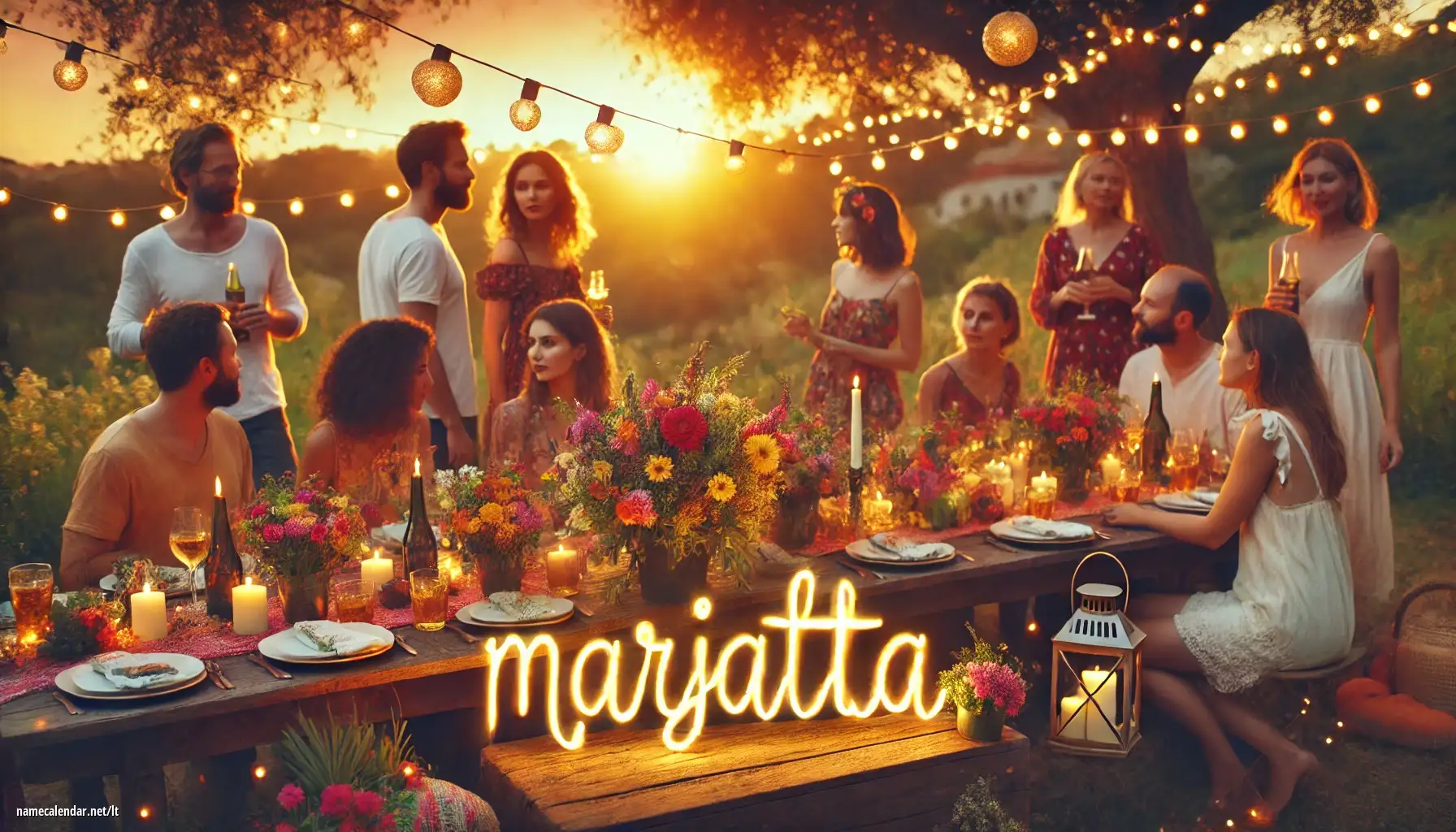 Vardadienio ir vardo šventimas - Marjatta