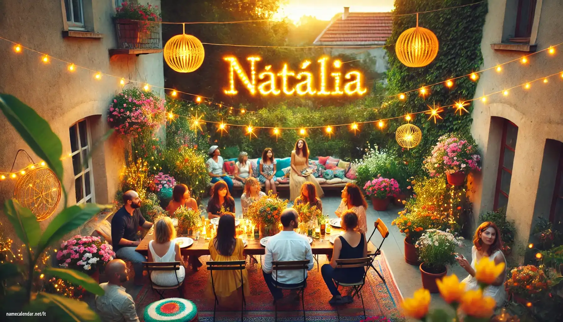 Vardadienio ir vardo šventimas - Natália