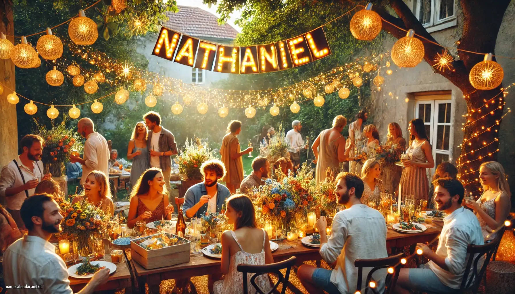 Vardadienio ir vardo šventimas - Nathaniel